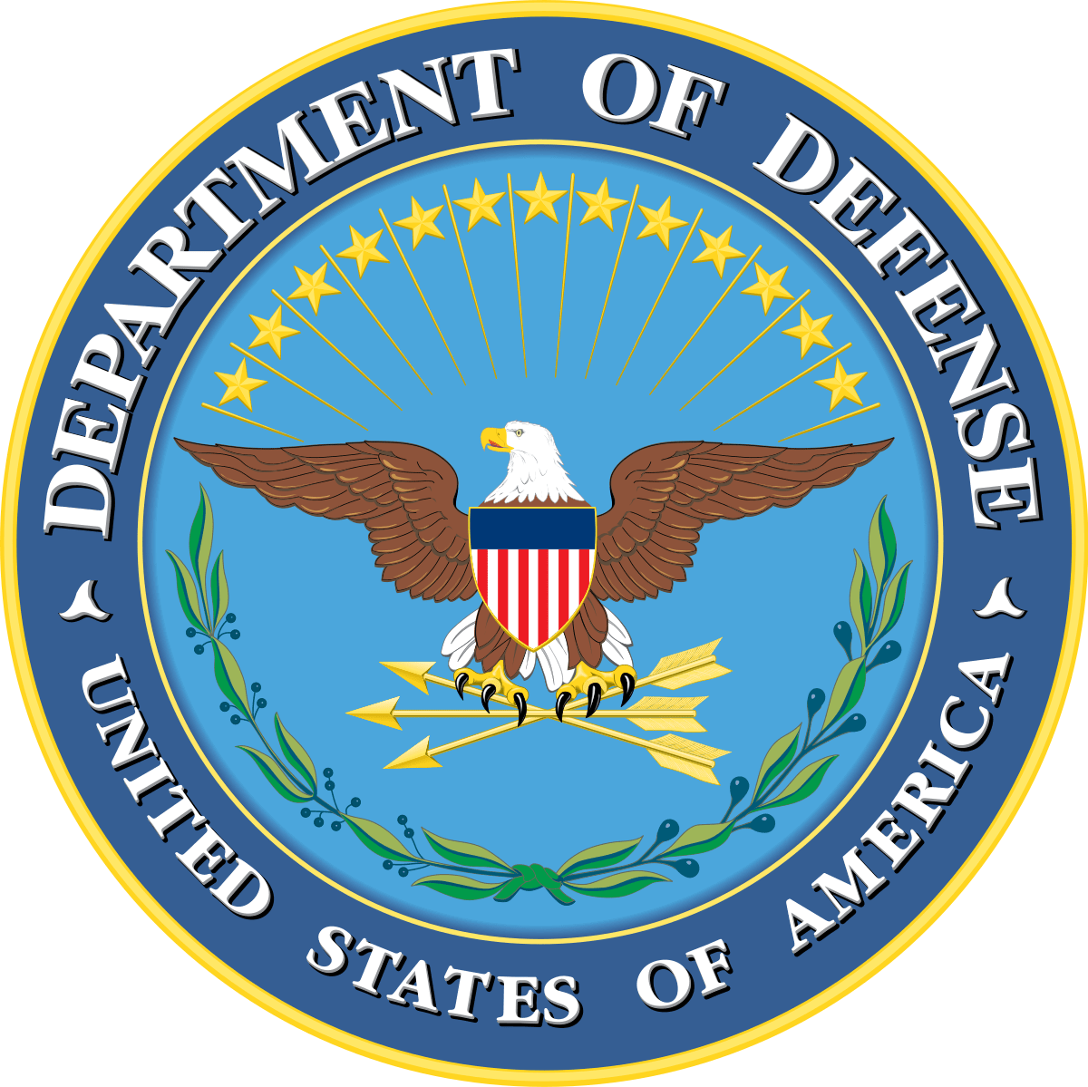 US Military Welfare Department Logo